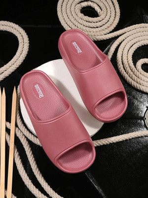 Footup Women Newly Launch | Classic Ultra Soft | Cushion | Comfortable|Premium|Stylish|Trendy Flip Flops(Red , 8)