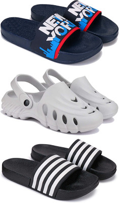 DRACKFOOT Men Slippers(Multicolor , 10)