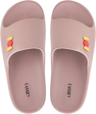 Cassiey Women Slides(Pink , 8)