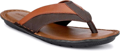 Hautton Men Lightweight Comfort Trendy Walking Outdoor Stylish Premium For Men Slippers(Tan, Brown , 9)