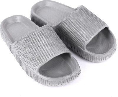 Rome Hunters Men Slides(Grey , 8)