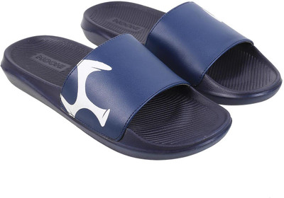 MOCHI Men Slides(Blue , 8)