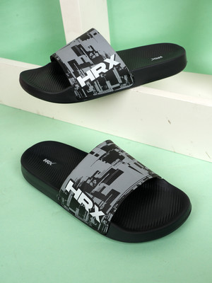 HRX by Hrithik Roshan Men Slides(Black , 11)