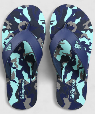 ADIDAS Men CLOUDFOAM M Flip Flops(Blue , 6)