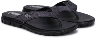 Skechers Women Flip Flops(Black , 6)