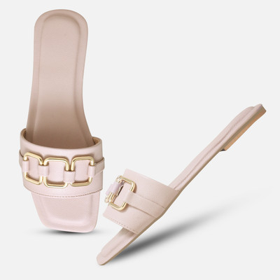 PEEK Women Flats(Pink , 9)