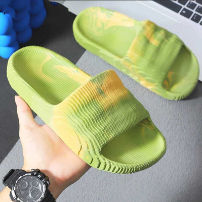 adilete Men Slides(Green , 7)