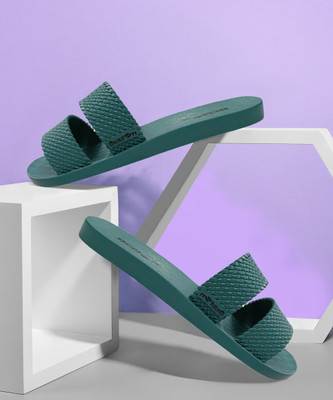 action Women Slides(Green , 6)
