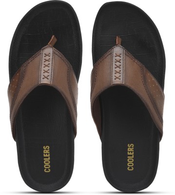 LIBERTY Men Coolers by Liberty FAST-2 Slippers(Tan 9)