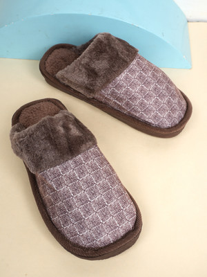 Walkfree Men Slides(Brown , 11)