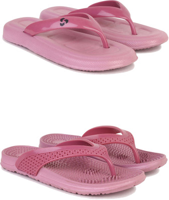 ABN Women Slippers(Pink , 6)