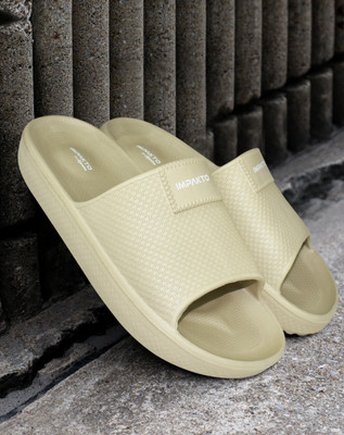 Impakto by Ajanta Men Slides(Beige , 7)