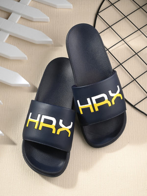 HRX by Hrithik Roshan Men Slides(Navy , 9)