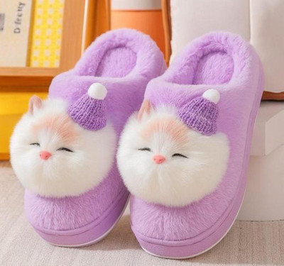 shoptegic Women Slippers(Purple , 7)