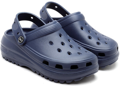 BERSACHE Women Sandals(Blue , 8)