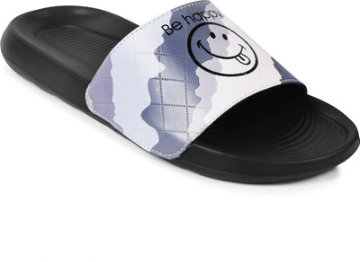 Shoe Mate Men Slides(Black , 9)