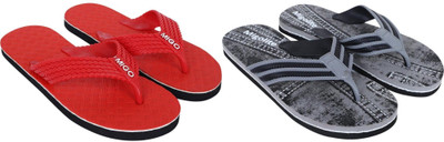 MIGOLITE Men Flip Flops(Grey , 6)