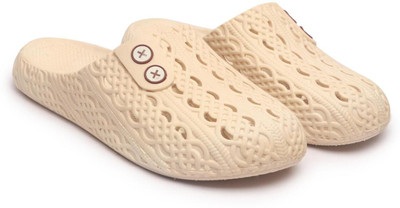 Swagify Women Slippers(Beige , 4)