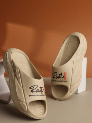 Bootco Men Slides(Beige , 8)