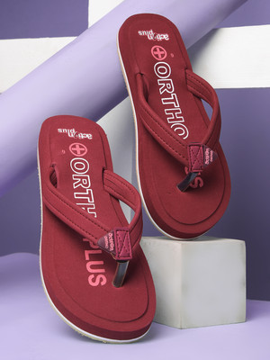 action Women APTP-252 Slippers(Maroon , 8)