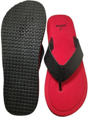 xstar Men Slippers(Red , 10)