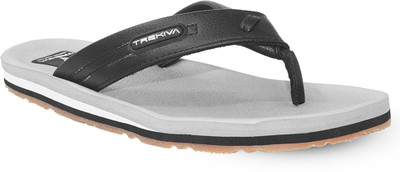 TREKIVA Men Premium Slippers Trendy Comfortable Flexible & Durable, Anti-Skid| TFG-1047 Flip Flops(Grey , 6)