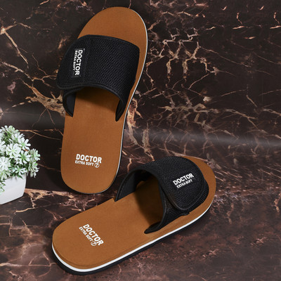 DOCTOR EXTRA SOFT Men Slides(Tan , 11)