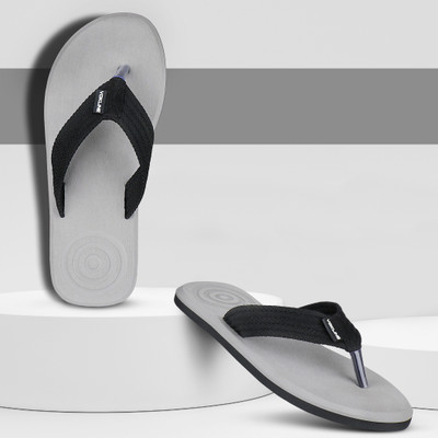 Oxygen Men Flip Flops(Grey , 7)
