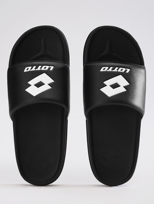LOTTO Men Enduro Slides(Black , 9)