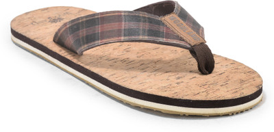 WOODLAND Men Flip Flops(Brown , 11)