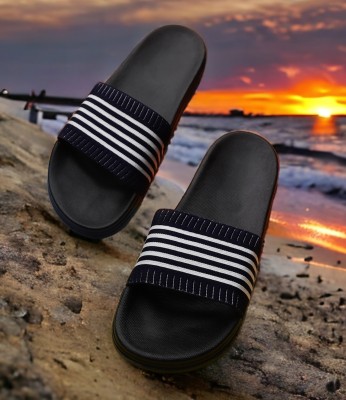 Pampy Angel Women Slides(Black , 5)