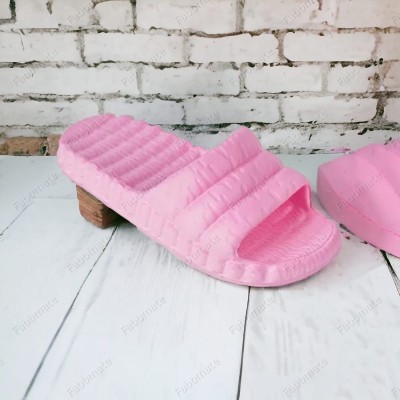 Fabbmate Women Slippers(Pink , 8)