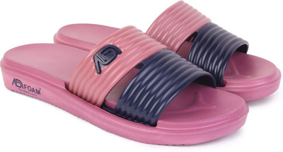 DRACKFOOT Women Slides(Pink , 6)