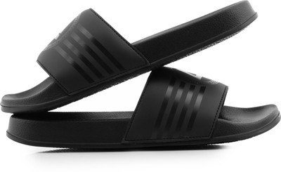 ARVAN Men Slides(Black , 10)