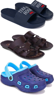 DRACKFOOT Men Slippers(Multicolor , 8)