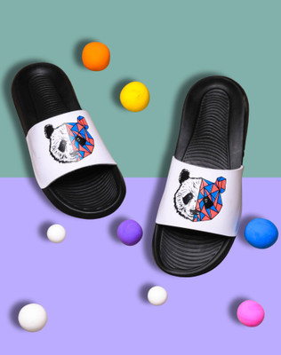PERY-PAO Men Slides(White , 11)