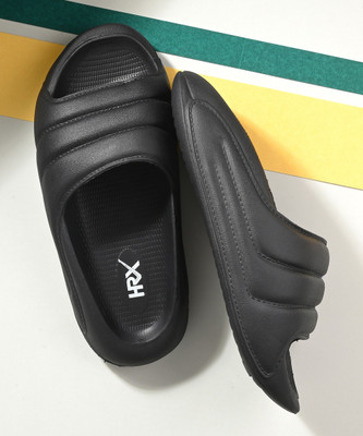HRX by Hrithik Roshan Women Slides(Black , 7)