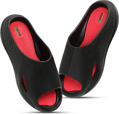 Doctor Health Super Soft Men Slides(Red , 7)