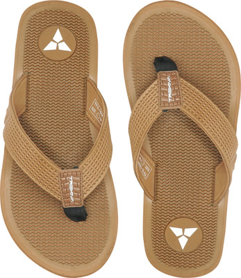 TREKIVA Men Slippers(Tan , 8)