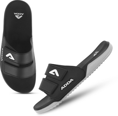 Adda Men Slides(Black , 8)