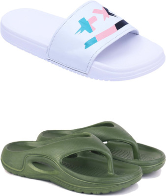 DRACKFOOT Men Slides(Multicolor , 8)