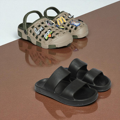 Acorn Men Slides(Multicolor , 7)