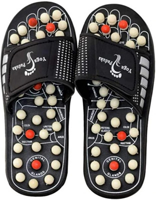 jasvi Men Slides(Black , 9)