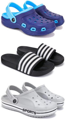 Pennen Men Slides(Grey , 6)