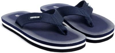 KETIKOE Men Flip Flops(Navy , 10)