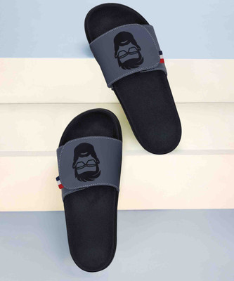 STEP WEY Men Slides(Grey , 11)