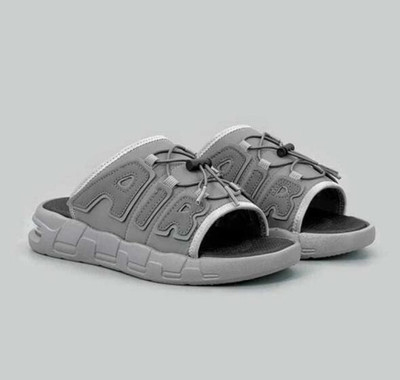 ARBIA FUNKI Men Slides(Grey , 5)