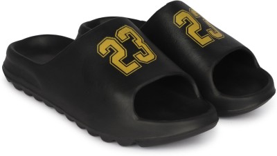 Zipolee Men Slides(Black , 6)