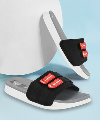 Shoe Island Men Slides(Grey , 10)