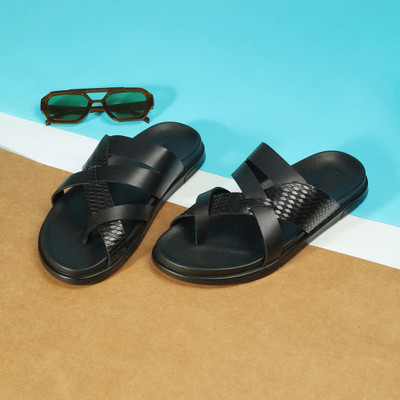 MOCHI Men Casual(Black , 10)